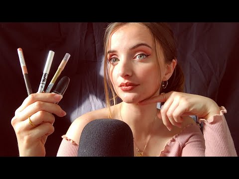 BEAUTY ASMR, HOW TO MAKE YOUR LIPS LOOK BIGGER USING LIP LINER