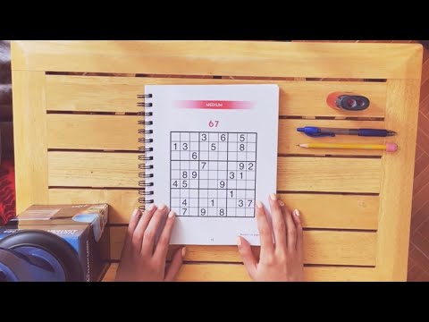 [ ASMR Español | Puzzles ] Parte 2. Resolviendo un Sudoku. Si, si, me equivoqué.