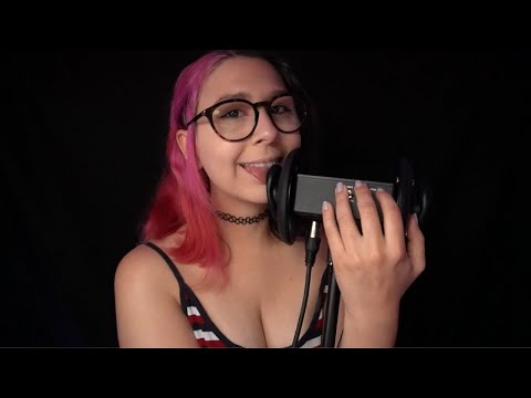 ASMR 👅 4 Different Types of Ear Licking