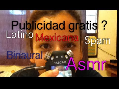 ASMR// Spanish// Mexican