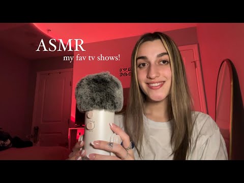 ASMR my favorite tv shows & mic brushing