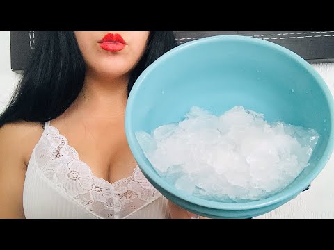 ASMR COMIENDO HIELO🥶