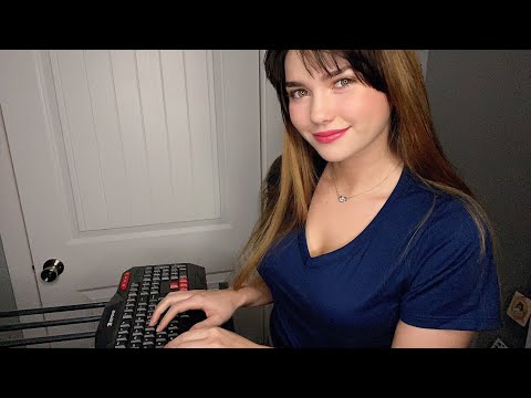 Computer Keyboard ASMR TYPING | NO TALKING