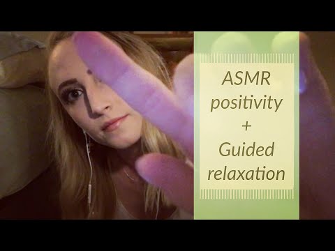 [ASMR] Positive Affirmations and Guided Relaxation (whispered, hand movements)