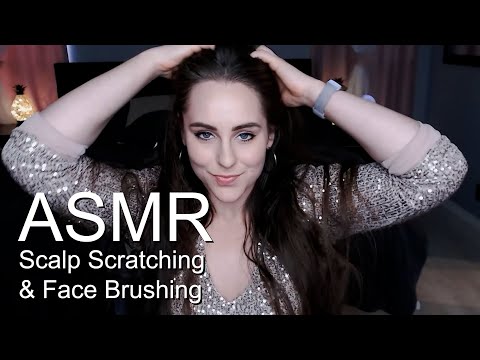 Scalp Scratching🙆‍♀️ & Face Brushing
