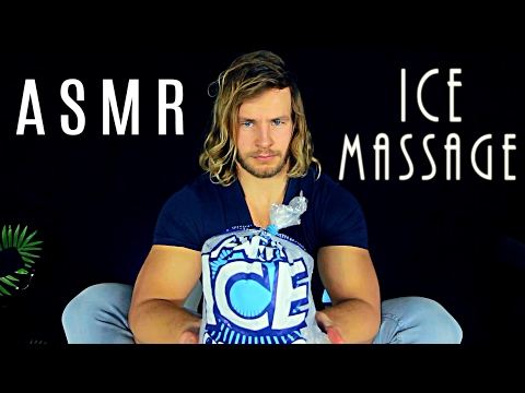 ASMR Relaxing Ice Massage ~ With Tingly Sounds