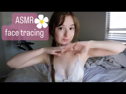 ASMR girlfriend traces your face🥰