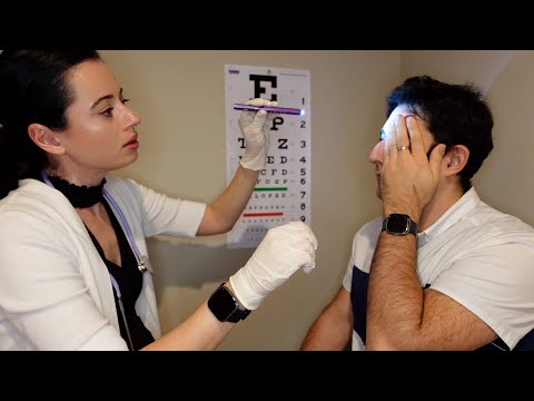 ASMR [Real Person] Cranial Nerve Exam | Soft Spoken Medical Exam Roleplay