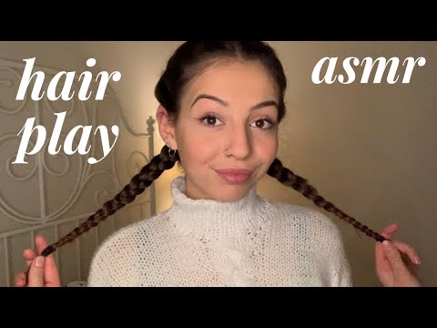 ASMR - hair play & chats