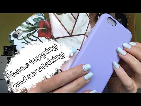 ASMR - TAPPING and SCRATCHING on my PHONE🤳🏻💅🏻📱