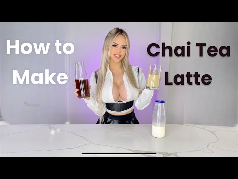 How To Make Chai Tea Latte at Home with Asia Doll 🍵