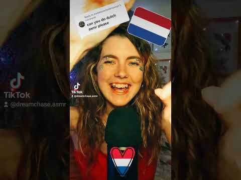 Dutch asmr from tiktok 🇳🇱🥰 (full length Dutch video coming soon!) #asmr #dutchasmr #asmrshorts