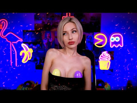 ASMR relaxing with eggs, sticky sounds, mouth sounds 1000 likes+500 comments = 1 patreon vid on YT