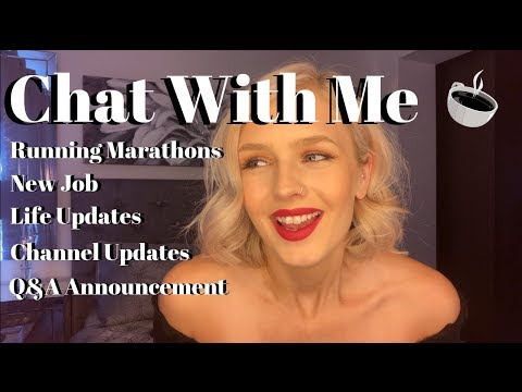 ASMR Whispered Chat - Q&A Announcement, Life Updates & Channel Updates
