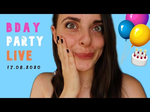 It's my birthday!! Come party quietly with me? 🥳  🥺  👉 👈   [LIVESTREAM]