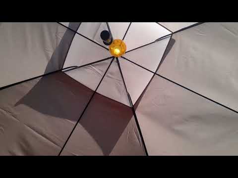 ASMR: Enjoy the nice breeze from my tent and some nice hand movements (no talking)