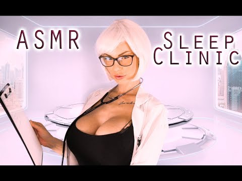 ASMR Hypnotic Sleep Clinic Doctor Role Play -Trigger to fall Asleep layered Sounds deutsch/german