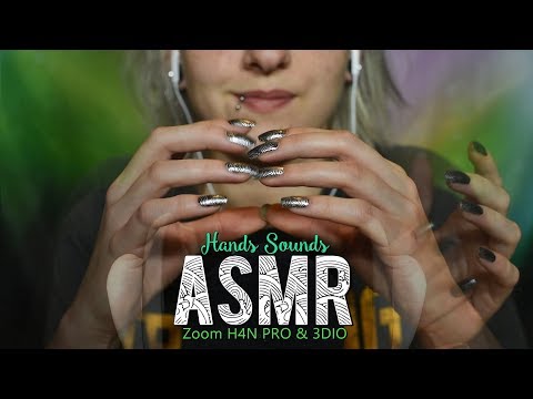 ASMR Français  ~ Hands & Nails sounds 3DIO / ZOOM H4N