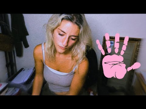 ASMR playing with your hands and feet 👣