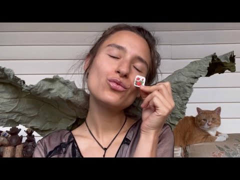 #ASMR STICKY KISSES AND STICKY STICKERS FOR YOUR FACE/ PERSONAL ATTENTION 😘💖🌸