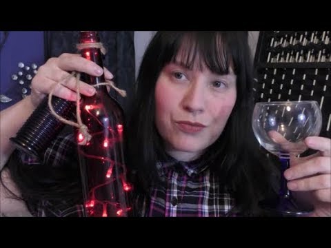 Asmr - Whispering & Glass Tapping  - Fast Tapping - Let me relax you & give you TINGLES!