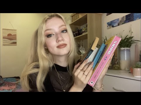 [ASMR] Book recommendations ~ page turning, rambling