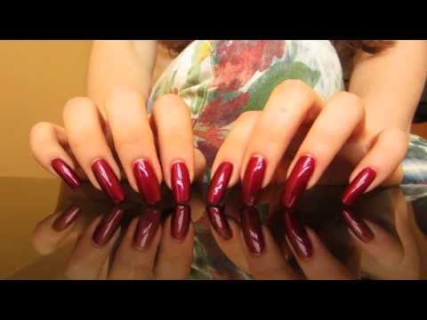 ASMR: tapping with my Natural nails - (video 37)