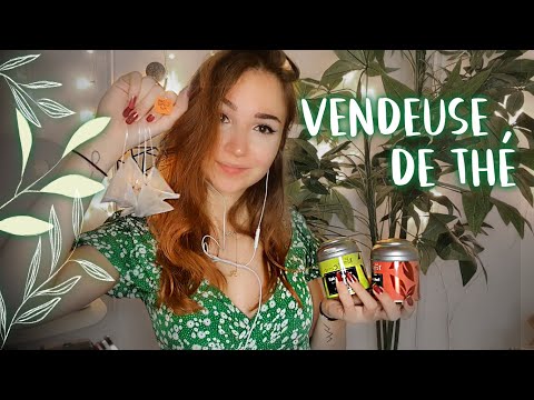 ASMR Français | Rp vendeuse de thé (roleplay fr) #2