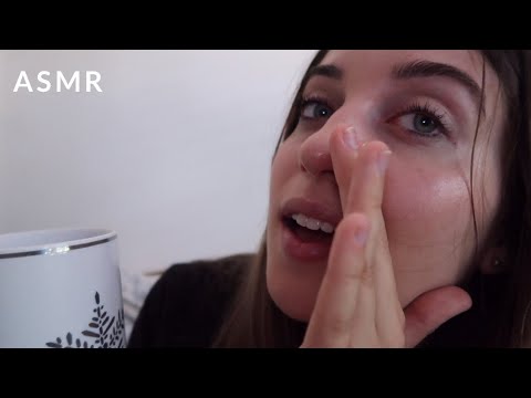 ASMR | Whispering In Your Ear (inaudible and soft spoken)