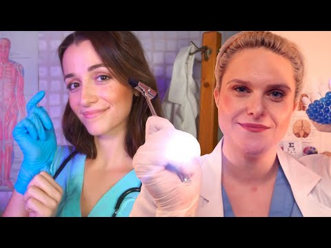 ASMR Roleplay | Relaxing Medical Check-Up and Cranial Nerve Exam | Ft. Be Brave Be You ASMR