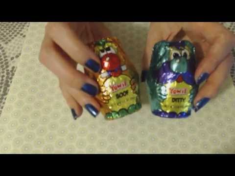 ASMR Whisper ~ Opening Surprise Yowie Chocolates ~ Southern Accent