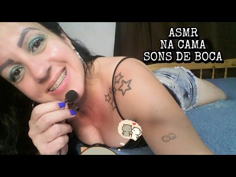 ASMR-NA CAMA SONS DE BOCA #asmr #sonsdeboca #arrepios #rumo3k #asmr_brasil #asmrsounds