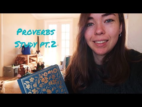 LoFi ASMR | Proverbs Study Part 2 | Guided Study, Bible Reading, Soft Spoken