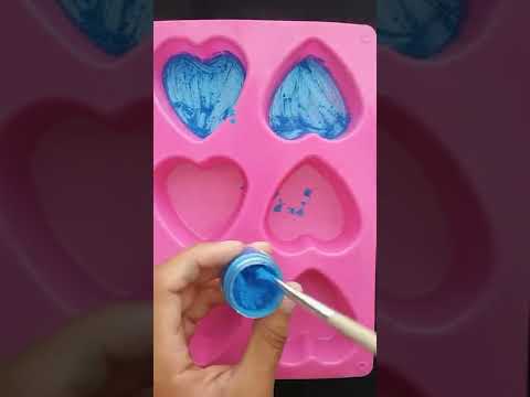 Painting Blue Hearts
