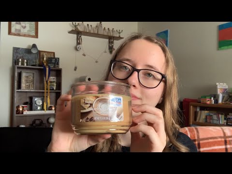 Tapping On a Glass Candle ASMR (Alternating Speeds/No Talking 🤐)