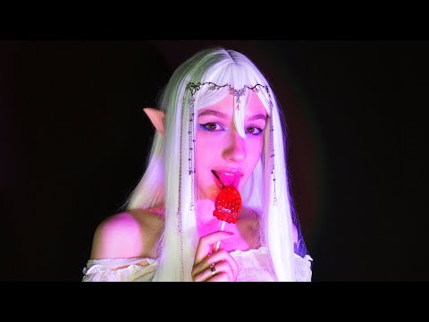 Elven mouth sounds with delicious lolipop