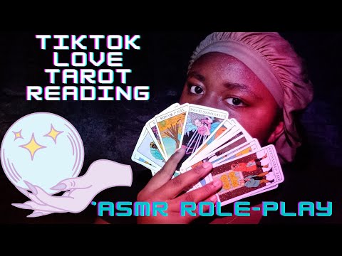 ASMR Roleplay | Tiktok Love Tarot  Reading Pops on Your FYP