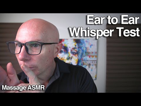 ASMR Ear to Ear Whisper Test for Live Events