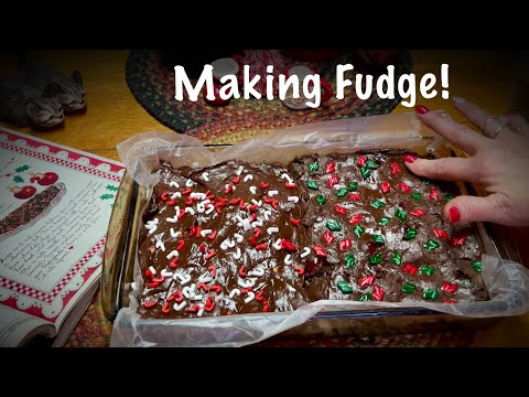 Making Christmas Fudge! (Whispered version) Stirring, mixing & measuring~Kitchen ASMR