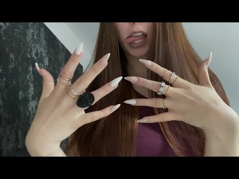 ASMR | RING SOUNDS & NAIL TAPPING W/ MOUTH SOUNDS 🌙