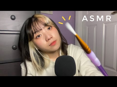 ASMR Random Visual Triggers, Camera Interactions | Cutting, Brushing, etc.