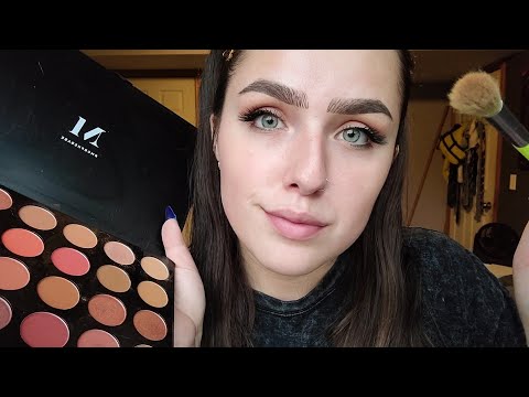 ASMR- Doing Your Makeup! W/ Tapping & Whispering