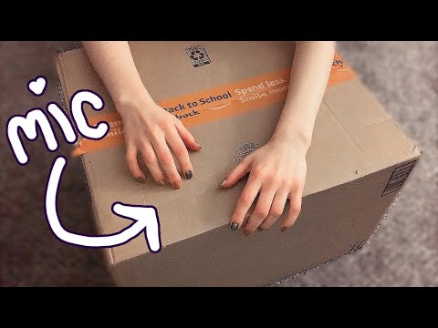 ASMR Head in a Box | Tapping and Scratching (no talking)