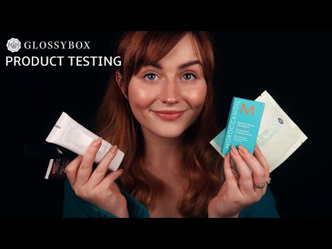 [ASMR] Beauty Product Testing - Glossybox July 2019
