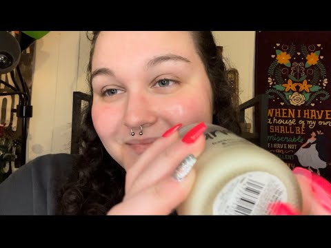 ASMR-Fast & Aggressive Tapping W/ Nails 💅 (Hand sounds, rambling)