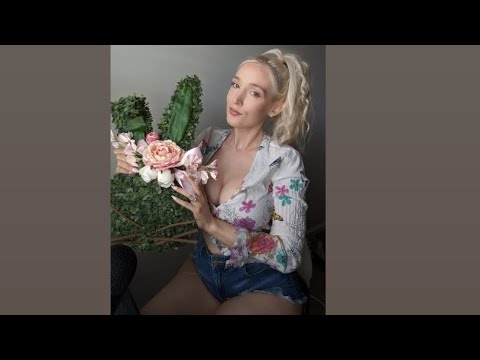 💐🐰ASMR Easter Decorations 🐣🌸 Scratching-Tapping-Assorted Triggers🌼