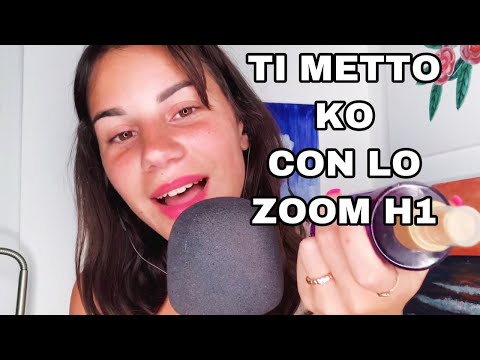 TI METTO KO CON LO ZOOM H1 !! | ASMR