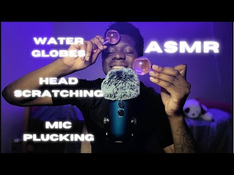 ASMR Personal￼ Attention￼ Water Globes And Head Scratches ￼￼￼ #asmr