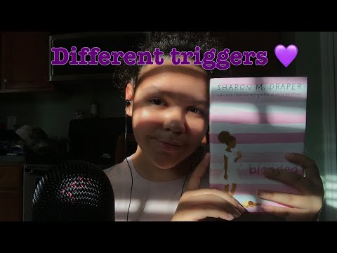 ASMR- different triggers to help you fall asleep 💓💗