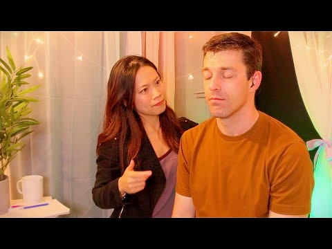 ASMR Relaxing Cranial Nerves Examination on Real Patient (Testing All 12 Nerves)